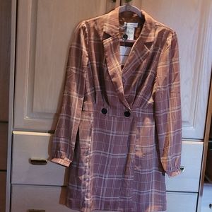 GLAMOROUS Light Brown Dress S NWT